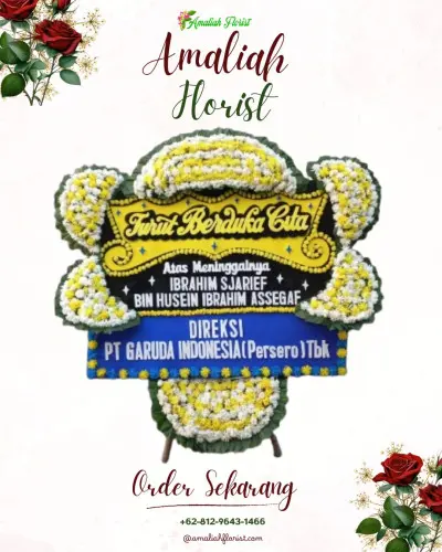 Papan Bunga Duka di Suter